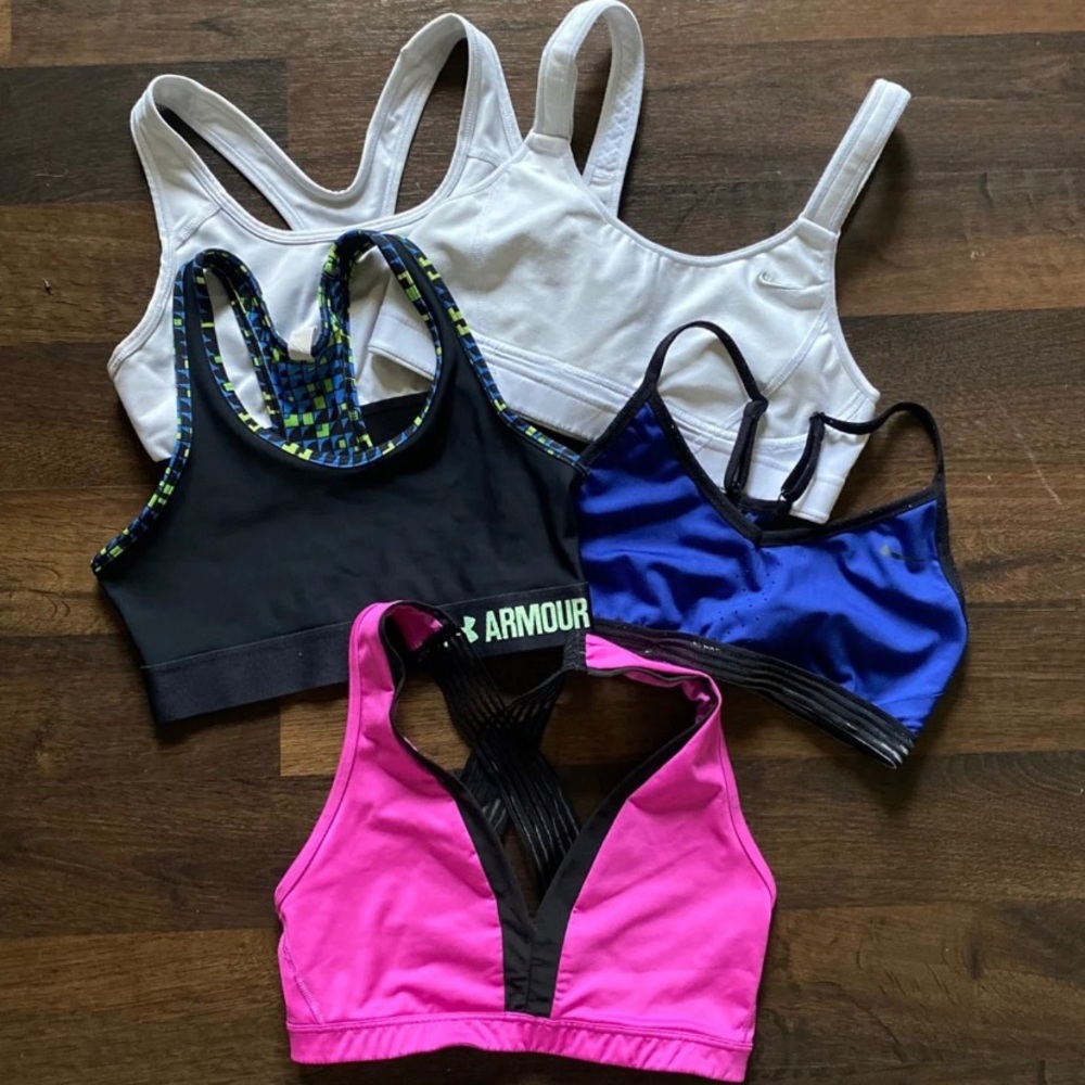 5 size small sports bras